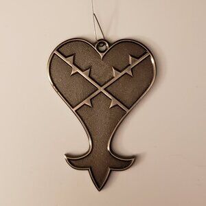Kingdom Hearts Heartless Symbol 2-Sided Christmas Ornament Disney RPG Video Game